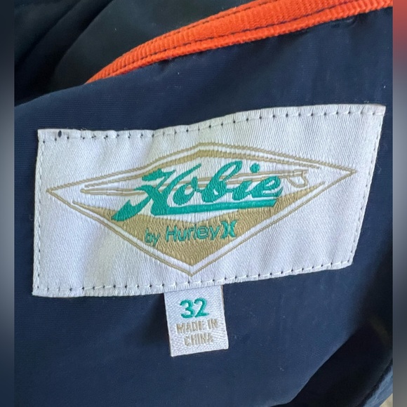 Hobie by Hurley jacket striped windbreaker j
sailing Men 32 XS Wm medium unisex - Picture 9 of 10